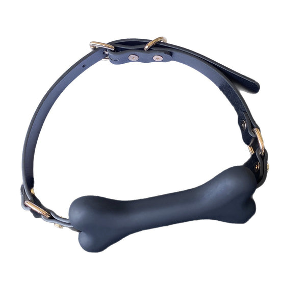 Silicone dog bone ball gag soft mouth gag toy gag opener