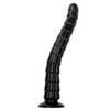 Black scale anal plug for men with super long penis to deeply expand anal whip