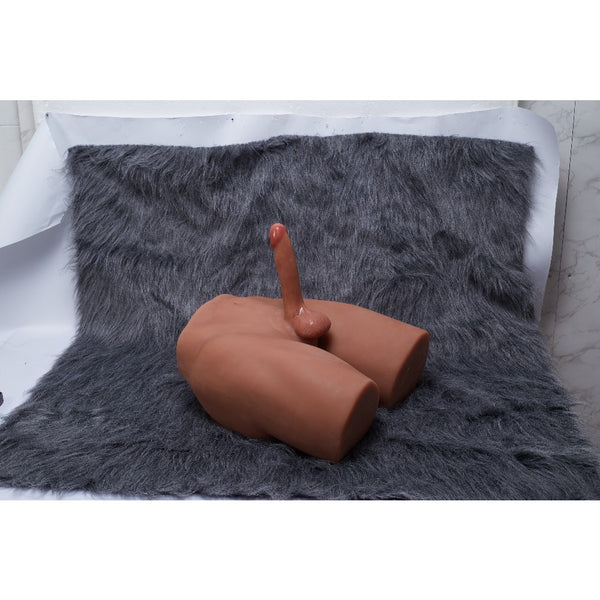 39cm Tan Skin Lower Body Sex Doll Torso Dildo Cosdoll