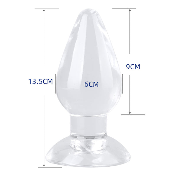 Gourd anal plug soft and comfortable anal beads