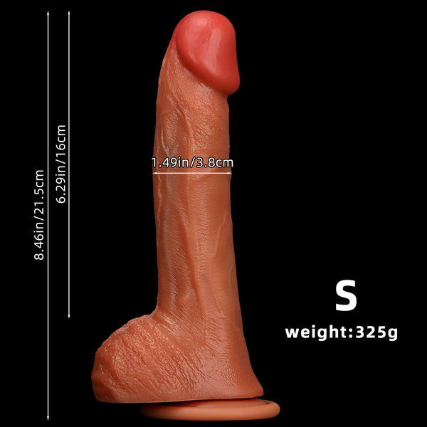 Silicone dildo super thick stallion dildo