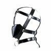 Masquerade Head Harness PU Leather mask Restraint headgear Costume Props Cosplay