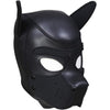 Neoprene Dog Full Face Puppy Mask Removable Pup Hood Halloween Mask