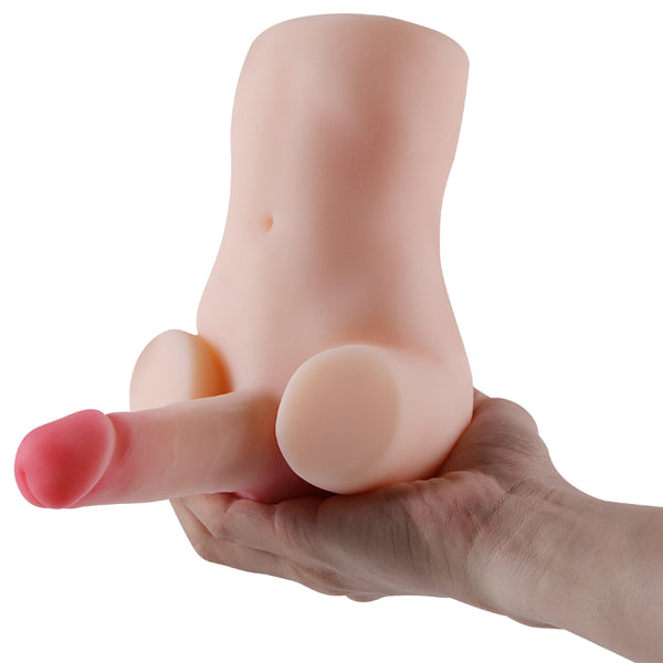 Small dildo hip, aircraft cup hip, TPE material is flexible, non-penetrating dildo, unisex