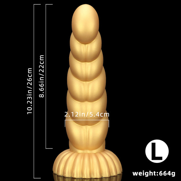 Super Huge Anal Plug Liquid Silicone Butt plug with Suction Cup Anus Dilator