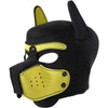 Neoprene Puppy Face Muzzle Dog Removable Full Head Hood Mask With Ears (One Size)