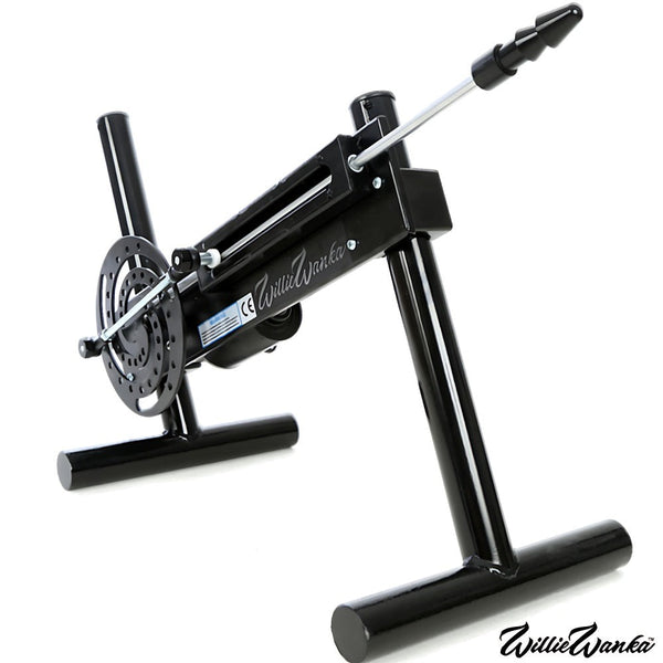Willie Wanka PRO Mk II Fantasy Machine.Powerful Sex Machine with high Torque and Power. Long 8-inch Adjustable Stroke Length,App and How Controlled.(Black)