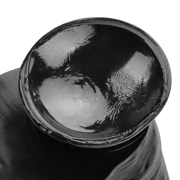 15.5 Inch Huge Black PVC Suction Cup Realistic Dildo