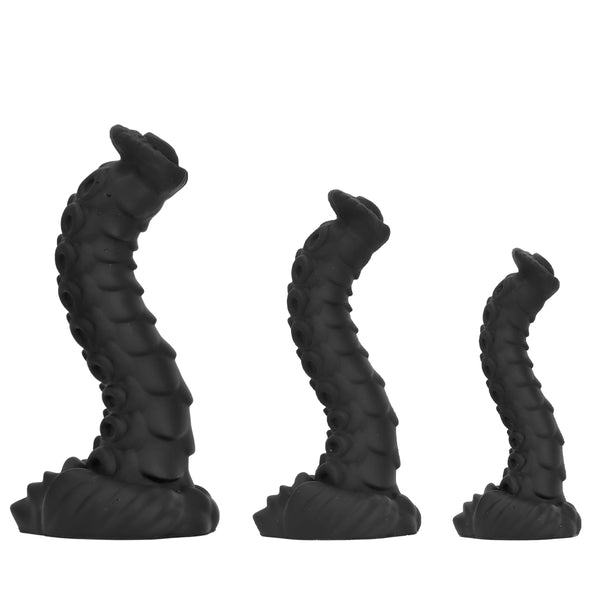 Silicone Octopus Tentacle Dildo Monster with Suction Cup Anal Plug Anal Dildo