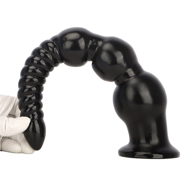 Extra large and thick pointed anal plug for anal practice and anal dilation