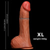Silicone dildo super thick stallion dildo