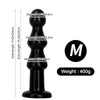 PVC butt plug prostate massager pagoda shaped large butt plug