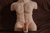 15.4LB Male Torso Sex Doll with 7.9" Dildo