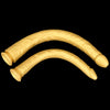 Golden Long Thin Dildo Liquid Silicone