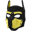 Neoprene Puppy Face Muzzle Dog Removable Full Head Hood Mask With Ears (One Size)