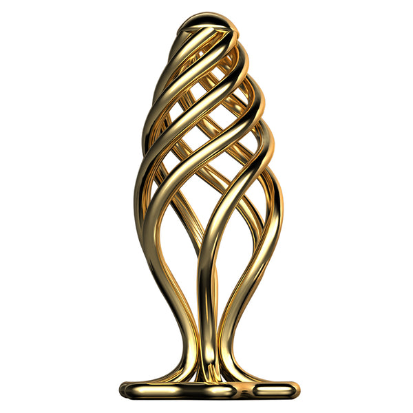 Sevanda Pinecone Hollow Spiral Anal Plug for Unisex Uses