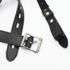 PU Leather Slaves Head Harness Mouth Muzzle Strap Restraints Gag Ball Game New