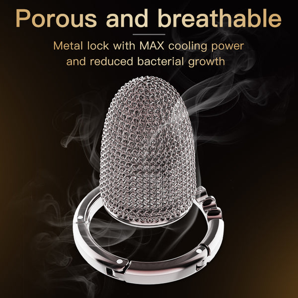 Adjustable Chainmail Chastity Cage