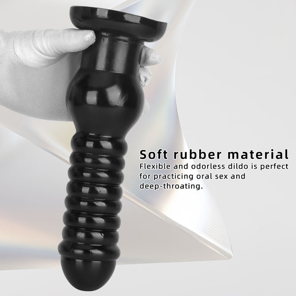 Oversize Anal Plug Dildo Stimulate Anus and Vagina Long Butt Plug Masturbator Soft Penis Anal Dilator Sex Toys for Women and Men