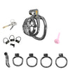 Abstinence penis lock CB lock male transvestite chastity cage