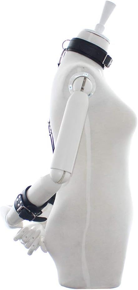 Men Back Handcuffs Harness Adjustable Back Strap for Couple Sex Games Cosplay Costume