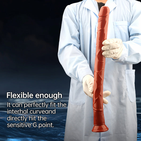 Extra long penis deep expansion anal strip men's outing anal whip anal plug