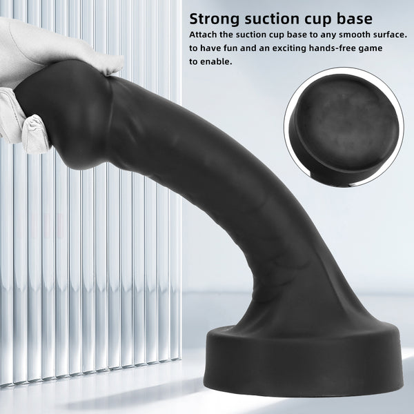 Huge Dildo with Strong Thick Suction Cup for Women Men Large Horse Dildo Super Huge Thick Horse Dildo for Sex Pleasure Silicone Dildo Thrusting Dildo