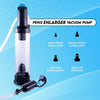 Penis Enlarger Vacuum Pump - Battery Operated Multi Speed Stimulator Vibrating,Stronger Bigger Erections Enlargement Extend Pump, Air Pressure Device