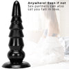 Thick and Enlarged Silicone Anal Plug with Expanded Base Beads to Stimulate Butt Butt Plug Couple's Pleasure Sex Toy