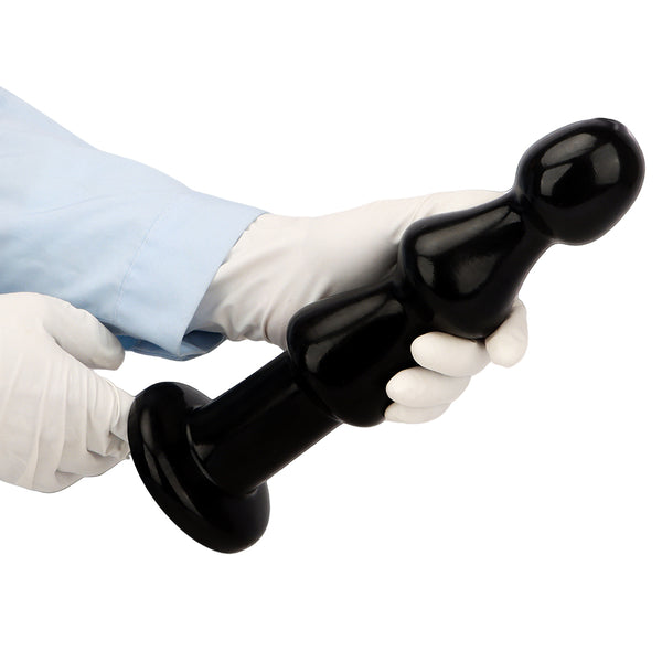 PVC butt plug prostate massager pagoda shaped large butt plug