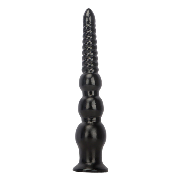 Extra large and thick pointed anal plug for anal practice and anal dilation