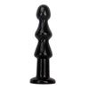 PVC butt plug prostate massager pagoda shaped large butt plug