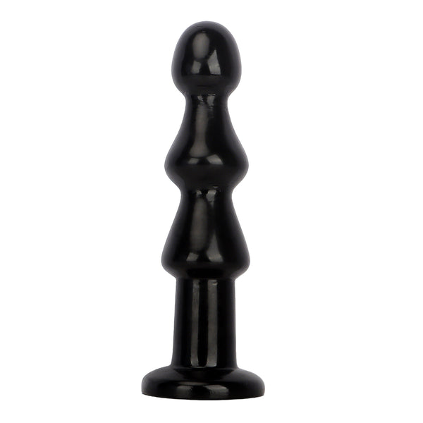 PVC butt plug prostate massager pagoda shaped large butt plug