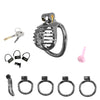 Abstinence penis lock CB lock male transvestite chastity cage