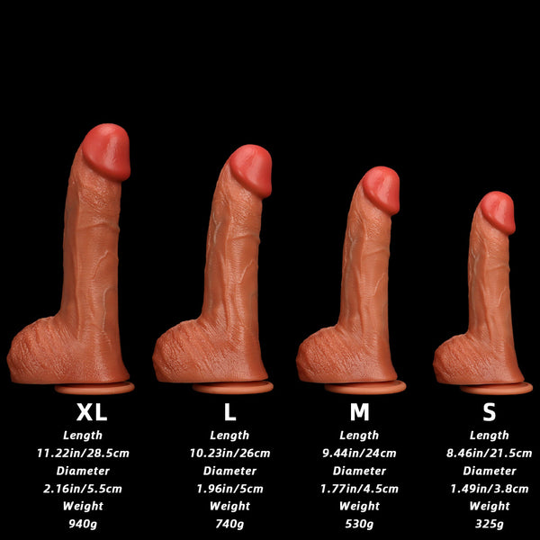 Silicone dildo super thick stallion dildo