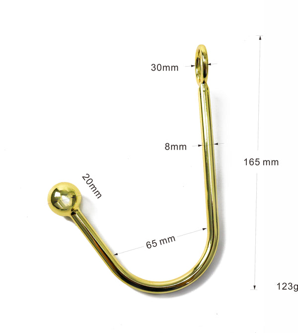 Men's wearable anal hook adult self-binding anal development props set