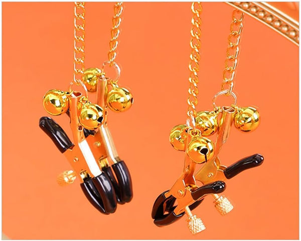 Pacifier Mouth Gag Plug Nipple Breast Clamps Clips Non Piercing Bondage Ball Gag with Choker Sex BDSM Toy for Couples Black