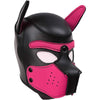 Neoprene Dog Full Face Puppy Mask Removable Pup Hood Halloween Mask