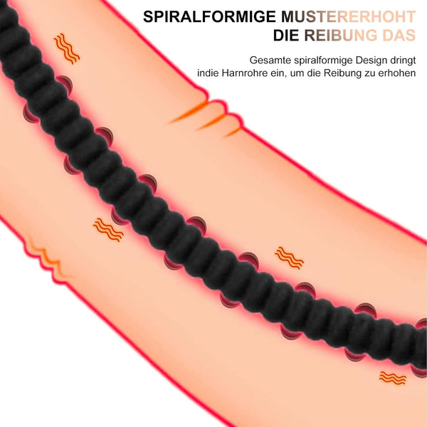 Urethral Sounds 3 Pcs Set Silicone Plug Urethral with Different Size, Urinary Dilator Urethra Masturbation Rod Sex Toy for Men