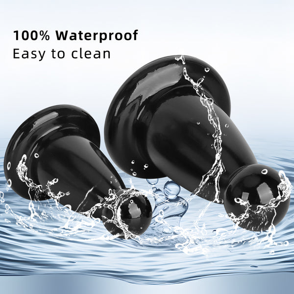 Black Big Anal Plug For Fist Sex Supplies Super Large Anal Plug