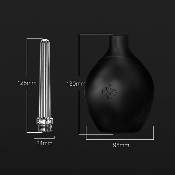 Sevanda Stream Anal Douche Superior Enema Bulb 10 Oz for Women Men