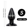 Three sizes of super large anal plugs with suction cups anal expansion sex toys