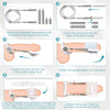 Penis Extender Stretcher Kit,Penis Enlargement Adjustable Stretching, Effective Wearable Male