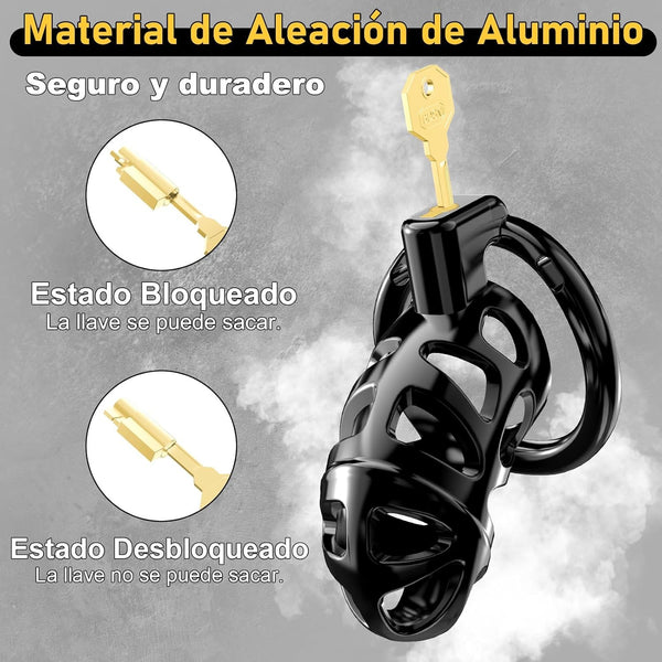 Men's training penis bondage ring chastity cage BDSM penis cage