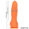 Liquid silicone anal dildo with suction cup soft and realistic penis