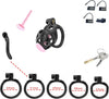 Cobra Chastity Cage BDSM Cage with Ring Size 5 Gay Chastity Device