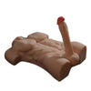 15.4LB Male Torso Sex Doll with 7.9" Dildo