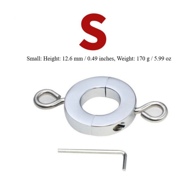 Male Penis Stretcher Stainless Steel Adjustable Sports Exercise Stretch Ball Heavy Duty