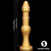 Super Long Anal Beads,Liquid Silicone Screw Thread Butt Plug Strong Suction Cup Long Anal Plug Prostate Massage Anal Trainer Dildo Anal Toy for Man Woman and Couples G-spot Sex Factory
