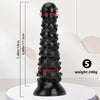 Big Monster Dildo Realistic Black Dildo Anal Dildo Suction Cup Butt Plug Dildos Long Thick Anal Beads Anal Plug Huge Giant Dildo Silicone Large Thick Dildo for Couple Sex
